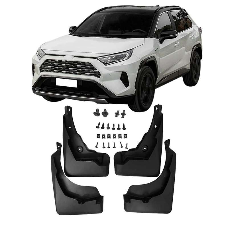 Mud Flaps Compatible for 2019-2022 Mud Splash Guards (4Pcs Set) Custom Front and Rear Splash Fenders