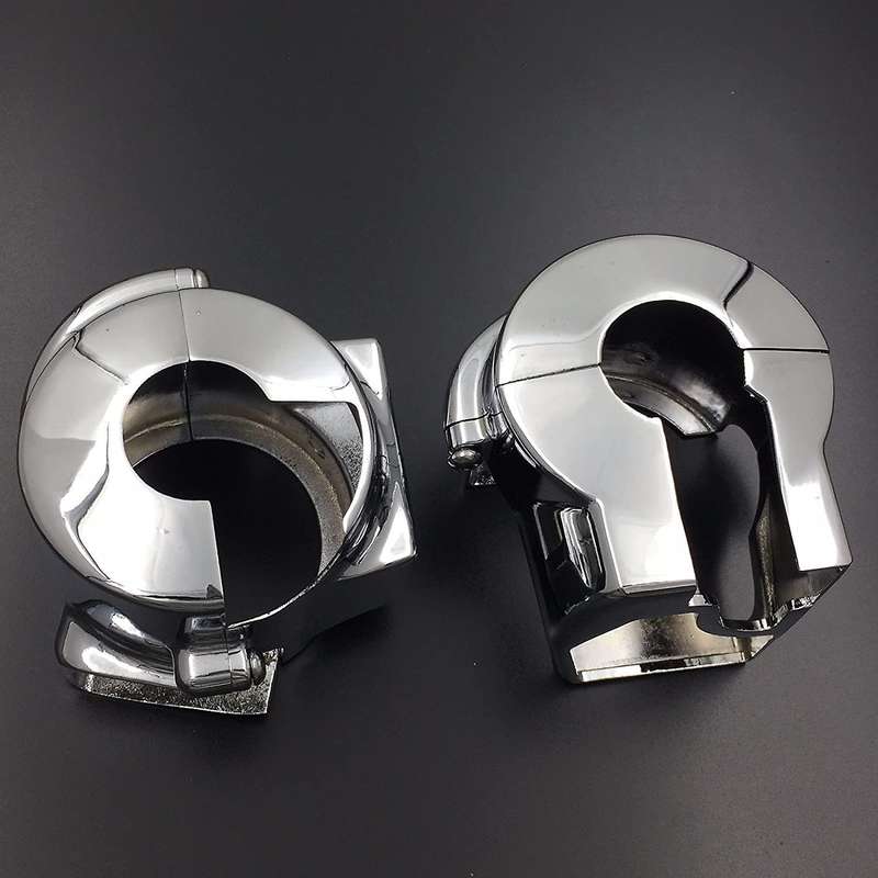 MT265-004-CD Chrome Switch Housing Cover Compatible for Shadow 600 VLX 750 Spirit Aero 2003-2009 Sha