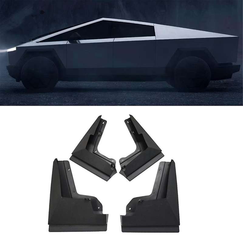 Mud Flaps Splash Guards for Cybertruck 2023 2024 Accessories Pickup Splash Protection ,Set of 4