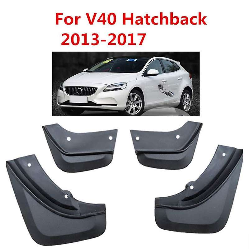 Mud Flaps Mudguards for V40 Hatchback 2013-2017 Front Rear Guards Car 4Pcs