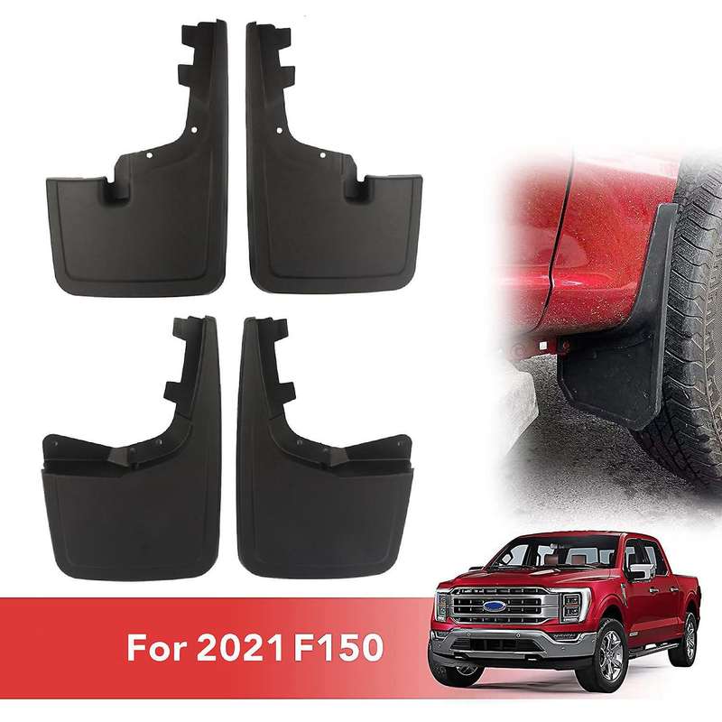 Mud Flaps, All Weather Front and Rear Mud Guards Splash Guard for 2021, Set of 4