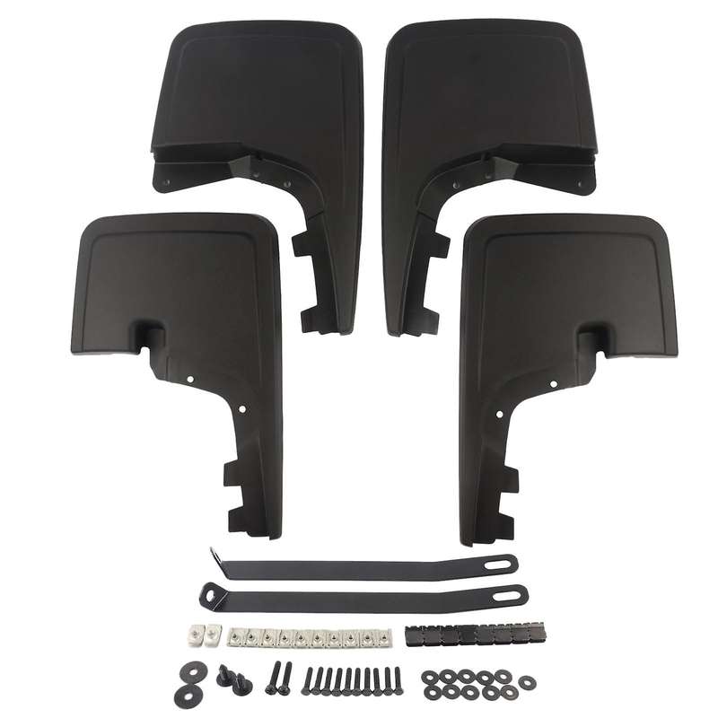 Mud Flaps, All Weather Front and Rear Mud Guards Splash Guard for 2021, Set of 4