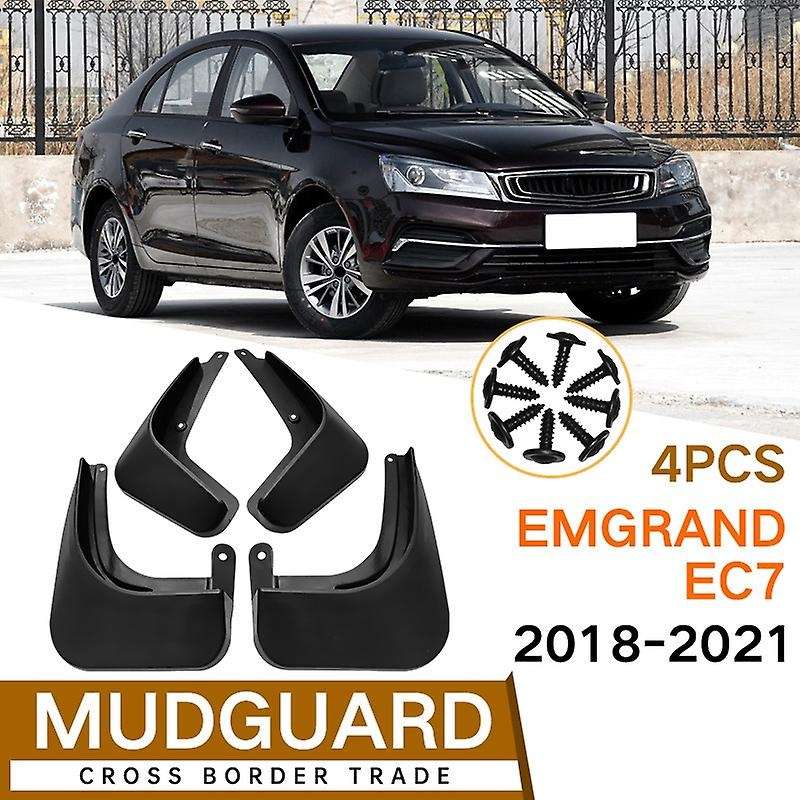 Mudflaps for Geely EC7 2018-2021 Mudguard Mud Flap Guard Splash Mudguards Car Accessories