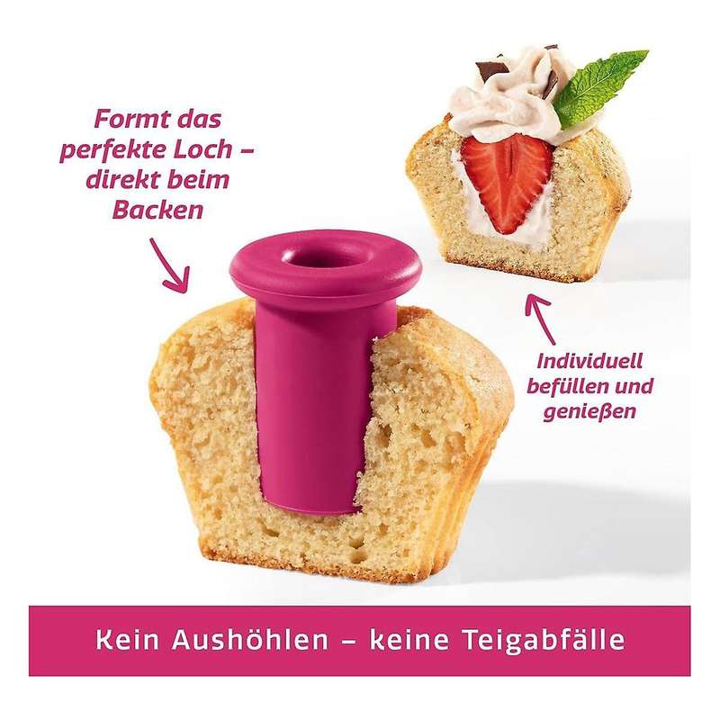 Muffin Cake Hole DIY Pastry Cupcake Cored Remove Device Plunger Cutter Baking Decorating Digging Hol