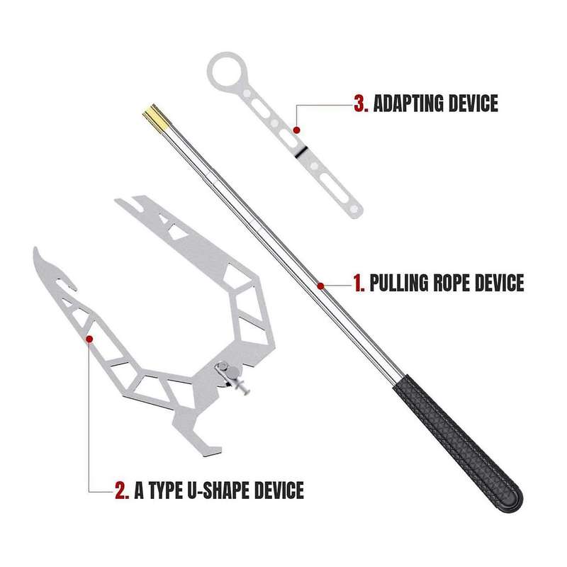 Multi- Dock Hook Convenient Hanging Threading Tool Boat Hook the Hook Mooring Super Strong Hook