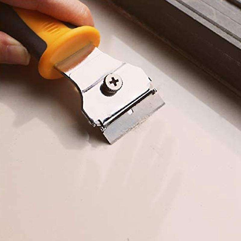 Multi- Set with Blade Cover and 4Pcs Blades Cleaning Tool for Scraping Labels, Stickers, Caulk