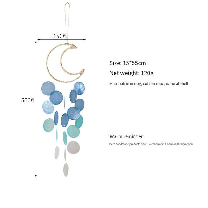 Multicolor Wind Chime Outdoor Beach Gift Indoor Outdoor Home Moving Garden Decoration