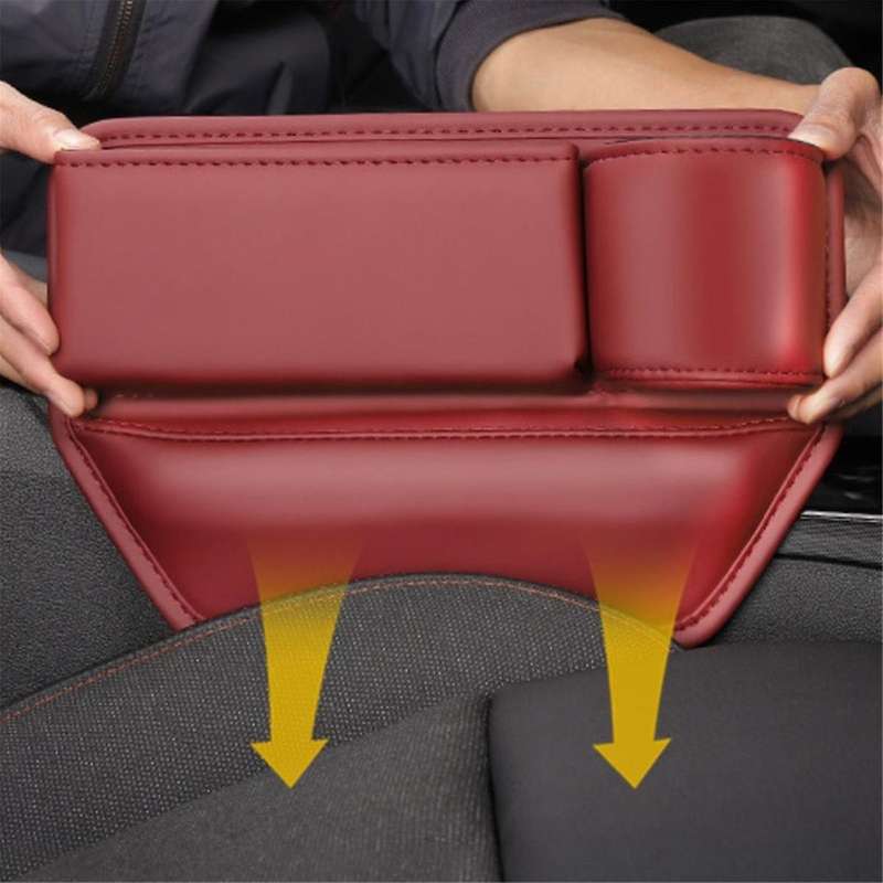 Multifunction Car Seat Space Organizer Storage Box Universal Pocket Wallet Keys Card Cup Phone Holde
