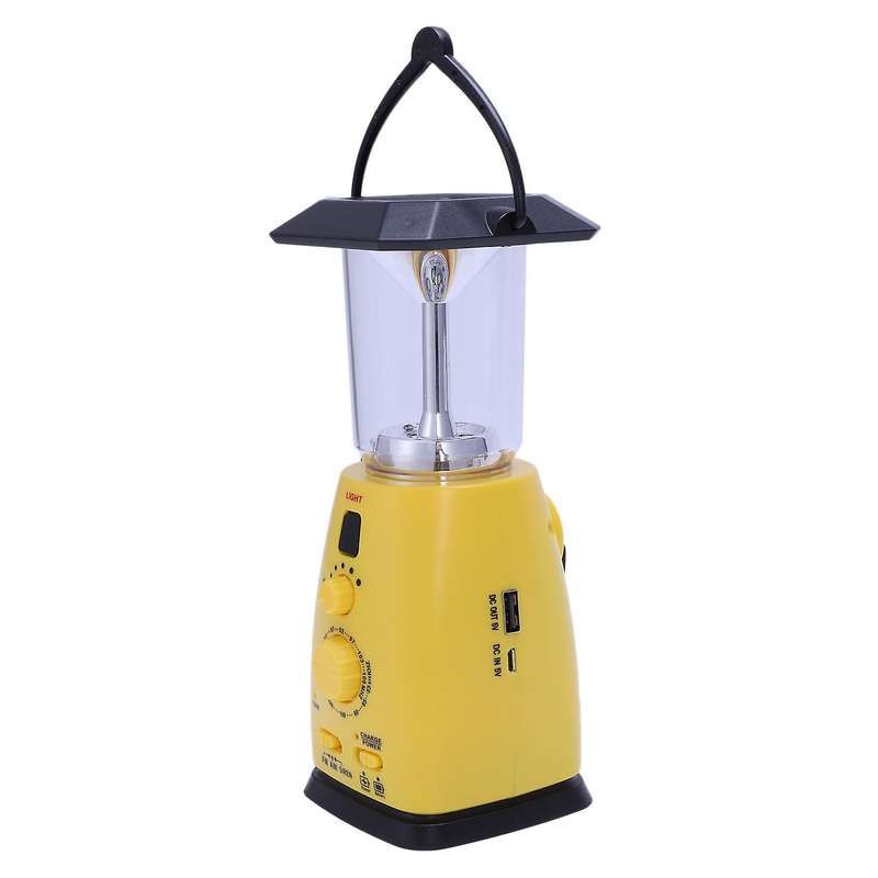 Multifunction Camping Lights Outdoor Emergency Hand Cranked Solar Radio Camping Lights Emergency Mob