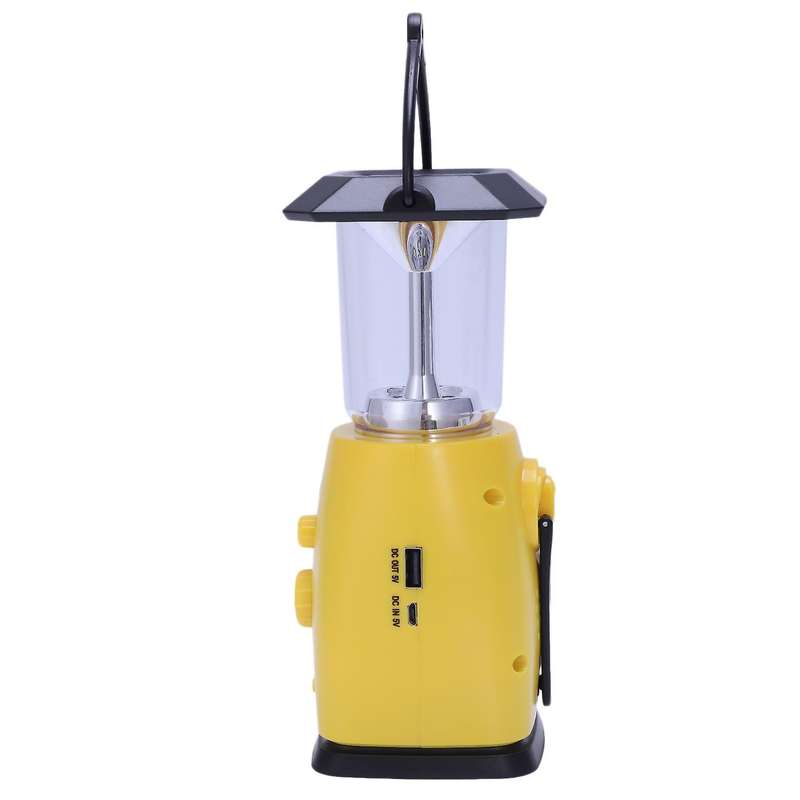 Multifunction Camping Lights Outdoor Emergency Hand Cranked Solar Radio Camping Lights Emergency Mob