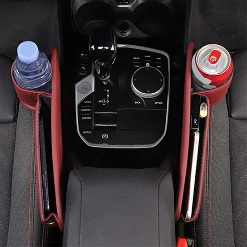 Multifunction Car Seat Space Organizer Storage Box Universal Pocket Wallet Keys Card Cup Phone Hold