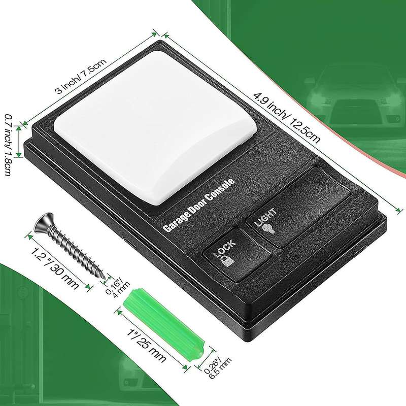 Multi-Function Control Panel Replacement Panel Wall Keypad Button for 78LM 81LM 371LM 971LM Garage D