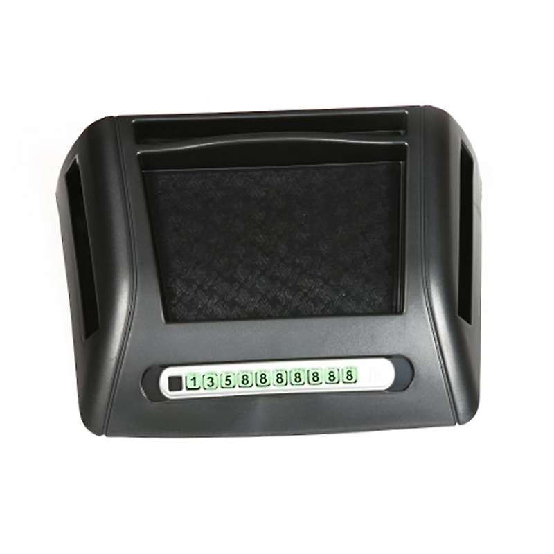 Multi-Function Dashboard Storage Box Console Phone Organizer Tray for 2019-2021, with Parking Number