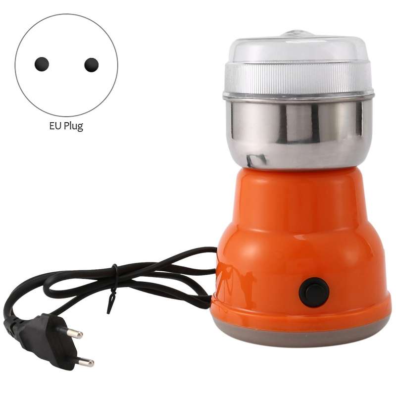 Multifunction Electric Smash Machine,Electric Coffee Grinder,Grain Spice Beans Grinder Maker (EU Plu