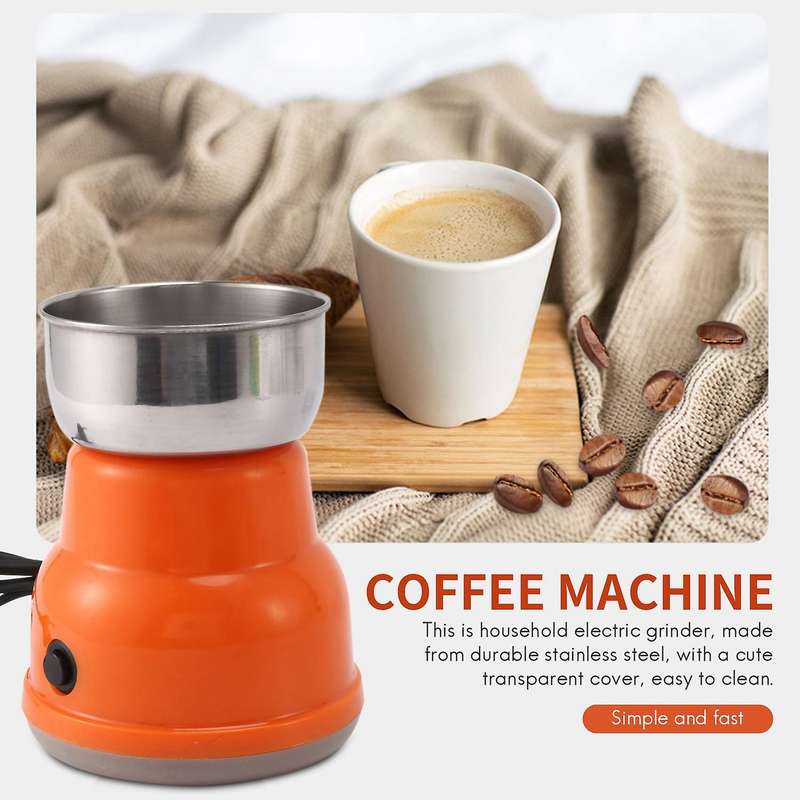 Multifunction Electric Smash Machine,Electric Coffee Grinder,Grain Spice Beans Grinder Maker (EU Plu