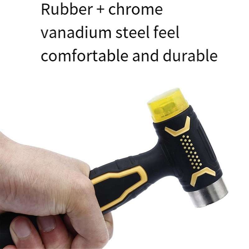 Multi-function Mounting Hammer Multi- Hammer Double-color Handle Coated Mounting Hammer Multifunctio
