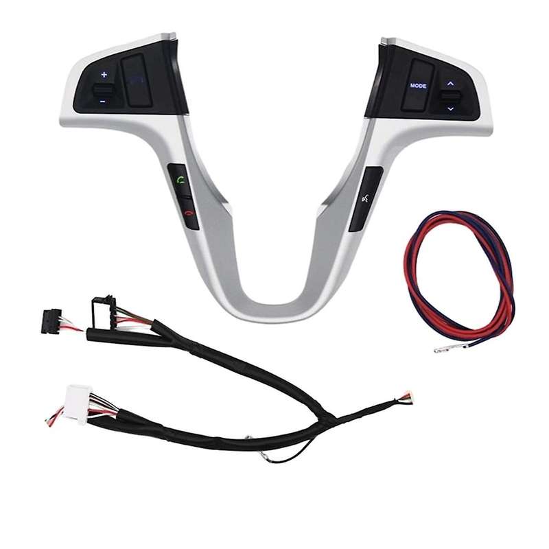 Multifunction Steering Wheel Switch with Harness for Accent Steering Wheel Button 96700-1r0304x B