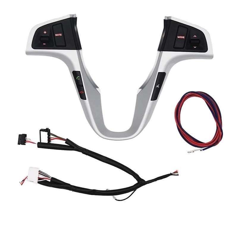 Multifunction Steering Wheel Switch with Harness for Accent Steering Wheel Button 96700-1r0304x A