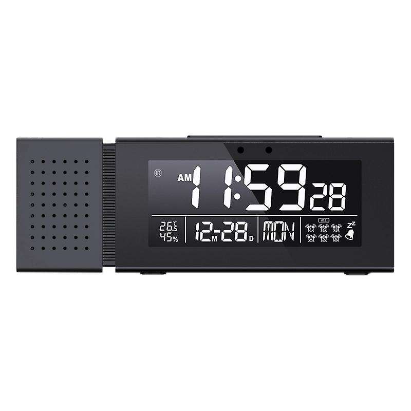 Multifunctional Alarm Clock Sound and Light Alarm Digital Clock Household Night Light IR Human Body