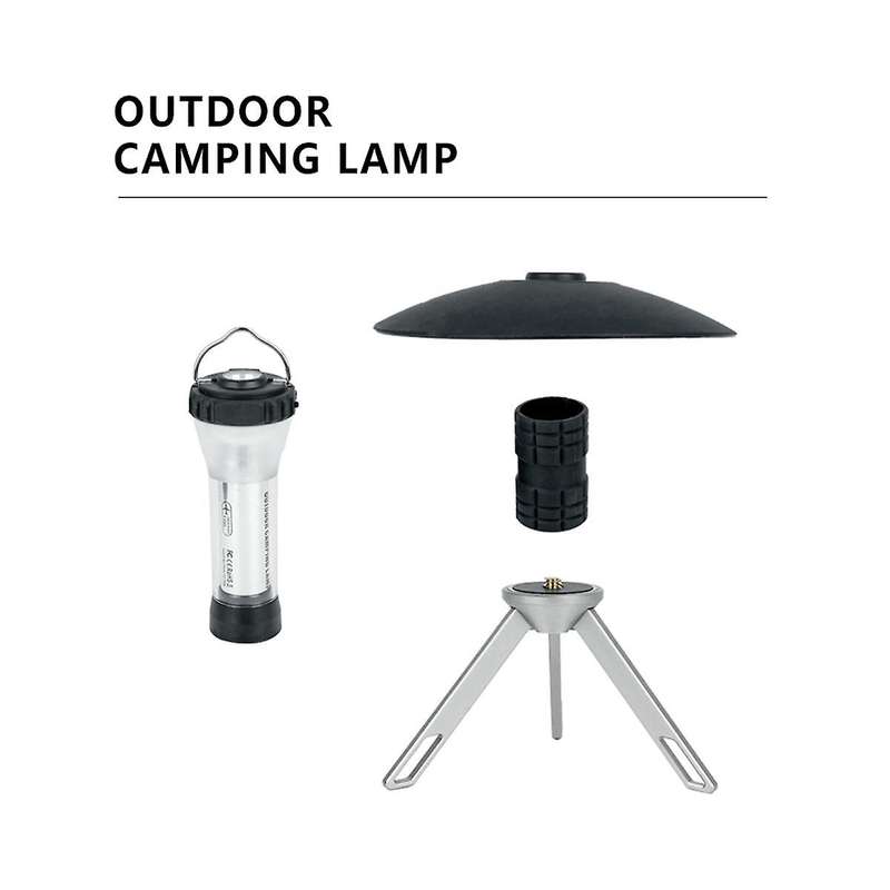 Multifunctional Camping Lamp Portable Outdoor Camping Lamp USB Charging Tripod Bracket Detachable Ou