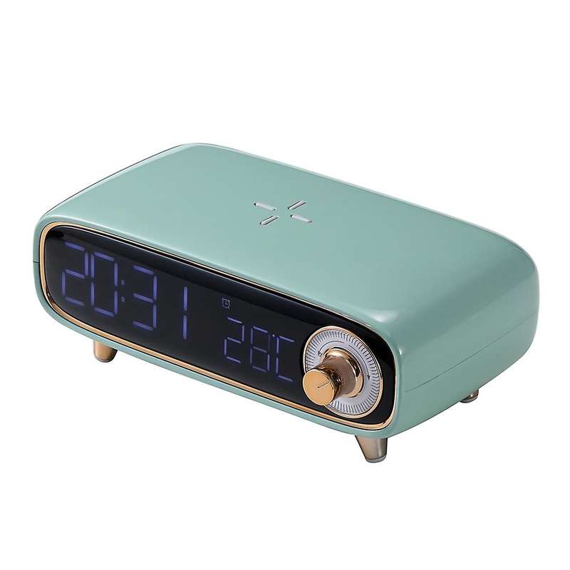 Multifunctional Bluetooth Speaker Night Light 6-in-1 Mobile Phone Wireless Fast Charging Green