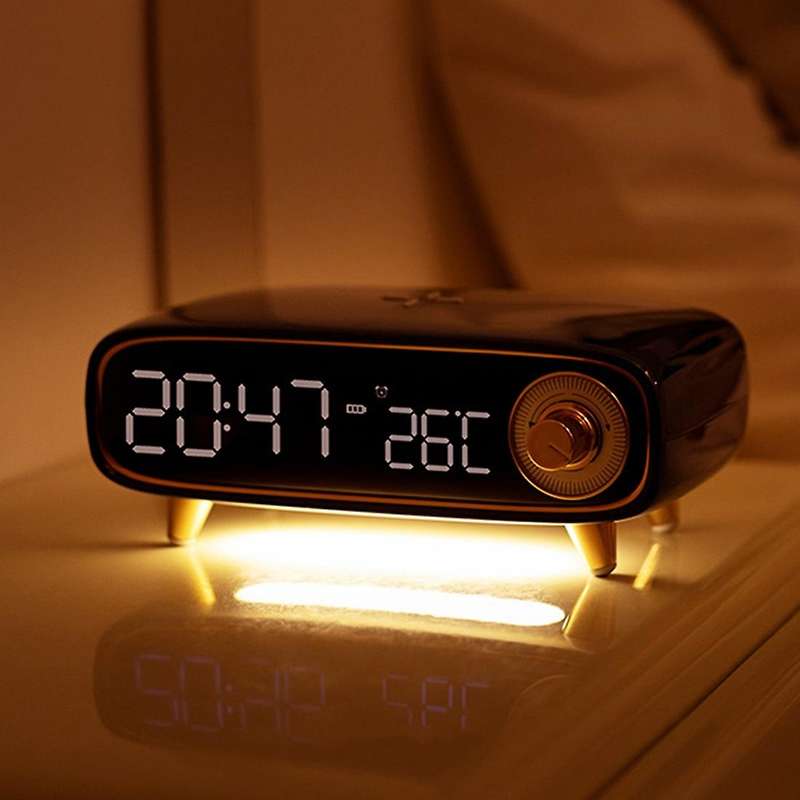 Multifunctional Bluetooth Speaker Night Light 6-in-1 Mobile Phone Wireless Fast Charging Green