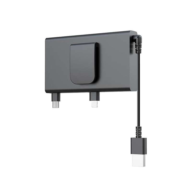 Multifunctional Car Rear Dual Cable Retractable Car Charger Car Accessories
