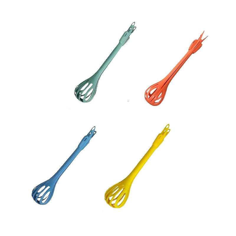Multifunctional Egg Beater Egg Milk Whisk Pasta Tongs Food Clips Mixer Manual Stirrer Kitchen Cream