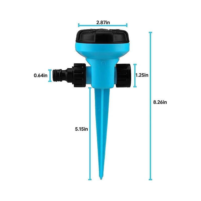 Multifunctional Garden Watering Needle Sprinkler for Watering Ground Nine-function Garden Irrigation