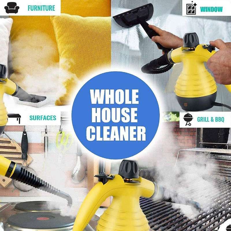 Multifunctional Handheld Steam Cleaner, EU Plug, A