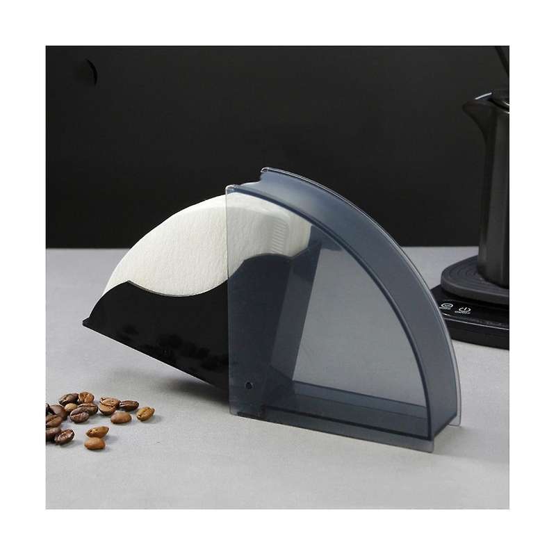 Multifunctional Coffee Filter Case with Lid Organizer Napkin Holder for Travel Business Hotel Kitch