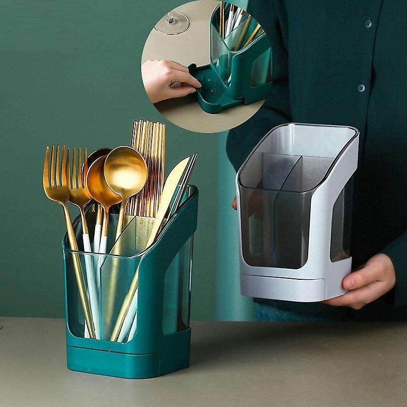 Multifunctional Kitchen Fork Spoon Stand Tableware Shelf Chopsticks Rack Storage Kitchen Organizer