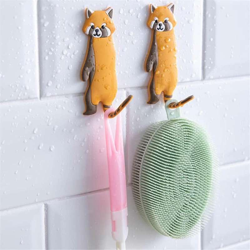 Multifunctional Hook Door Key Animal Key Decorative Jungle Wall Cartoon Murals Hooks
