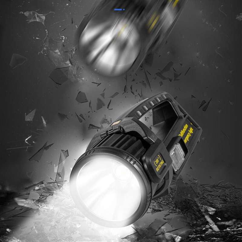 Multifunctional Led Searchlight Outdoor High- Strong Light Portable Lamp,s