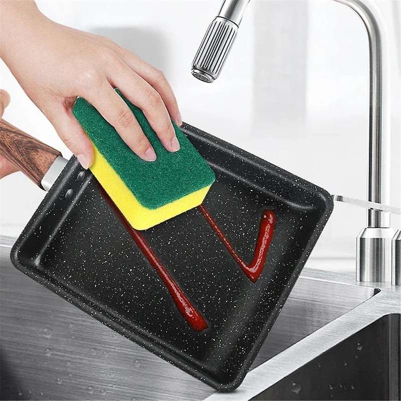 Multifunctional Low-Smoke Stone Frying Pan Tamagoyaki Frying Pan Non-Stick Pan