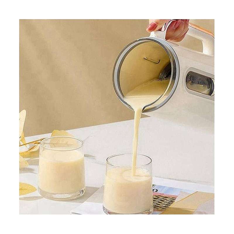 Multi-functional Nut Milk Maker Machine, Smart Automatic Cold/hot Plant-based Milk Machine, with Me