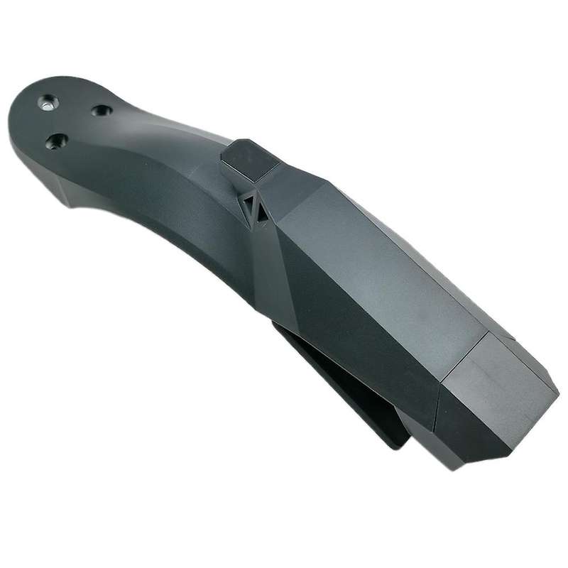 Multifunctional Mudguard for Electric Scooter Rear Mud with License Plate Flap, PRO 2, Black
