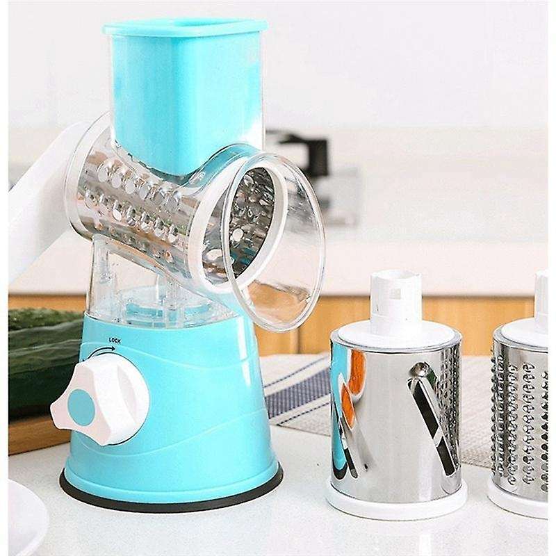 Multifunctional Roller Vegetable Cutter Hand Crank Home Kitchen Potato Grater