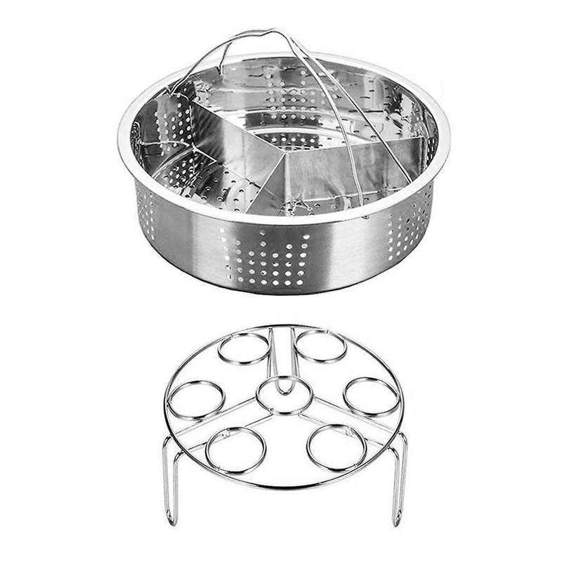 Multifunctional Pressure Cooker Steamer Egg Rack Tray Steamer Accessories for Pot,Egg Steamer Rack