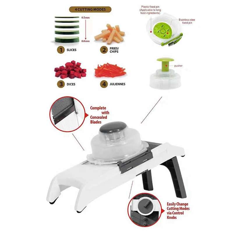 Multi-Functional Vegetable Cutter Kitchen Slicer Cutter Grater Potato Slicer Shredder Slicer Dicer