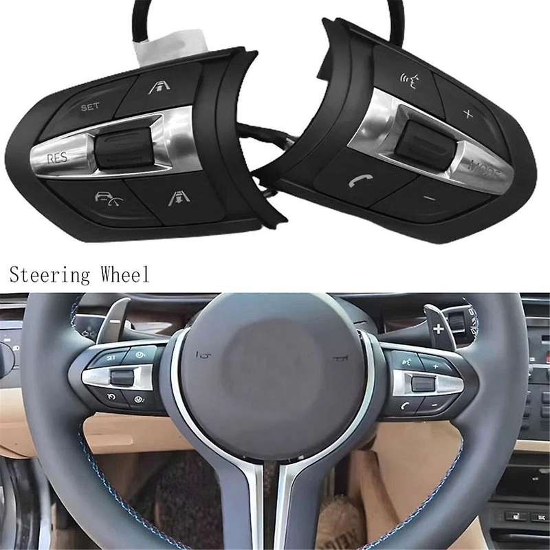 Multifunctional Steering Wheel Switch Buttons Remote Cruise Control Buttons for F10 F30 F20 F48 F25