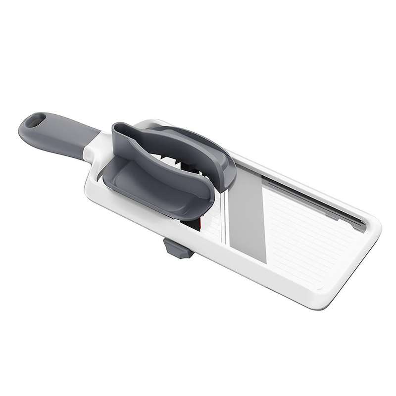 Multifunctional Vegetable Cutter - Adjustable Stainless Steel Blade, Safety Features, Slicing of Fru