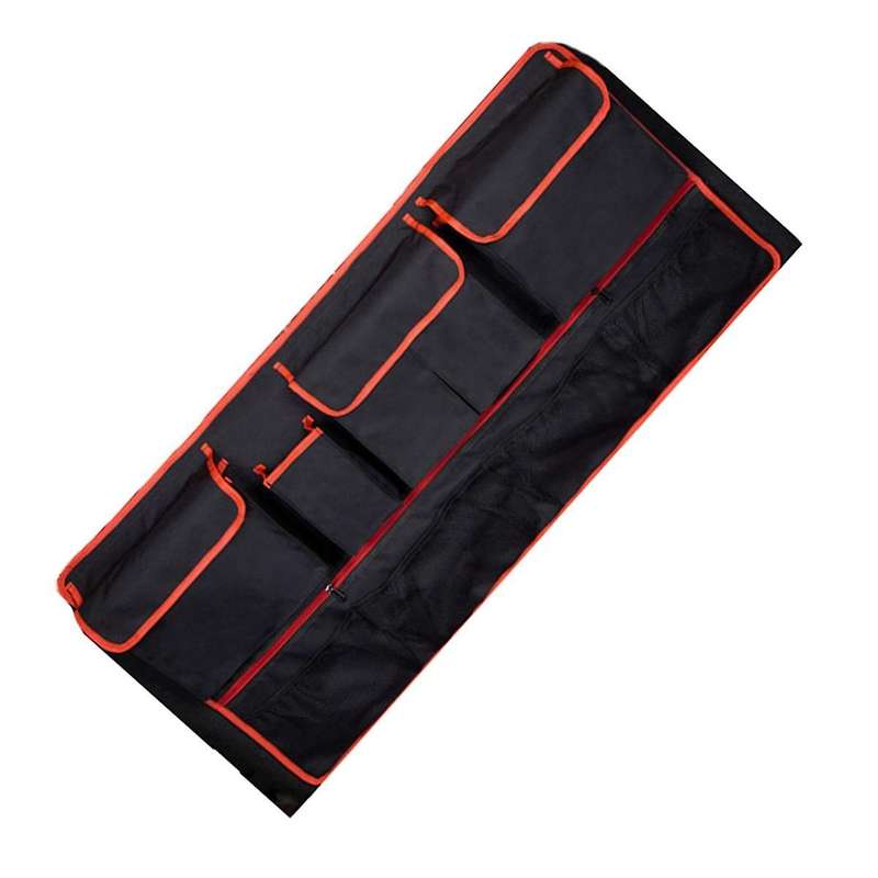 Multi-pocket Car Trunk Organizer Hanging Back Seat Storage Bag with 9 Pockets Waterproof Oxford Clot