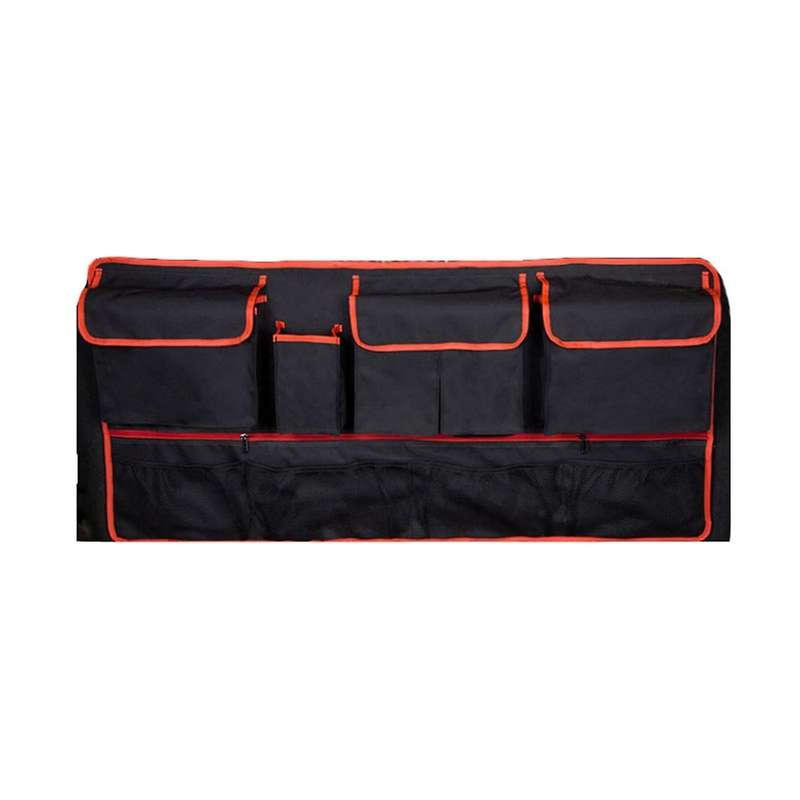 Multi-pocket Car Trunk Organizer Hanging Back Seat Storage Bag with 9 Pockets Waterproof Oxford Clot