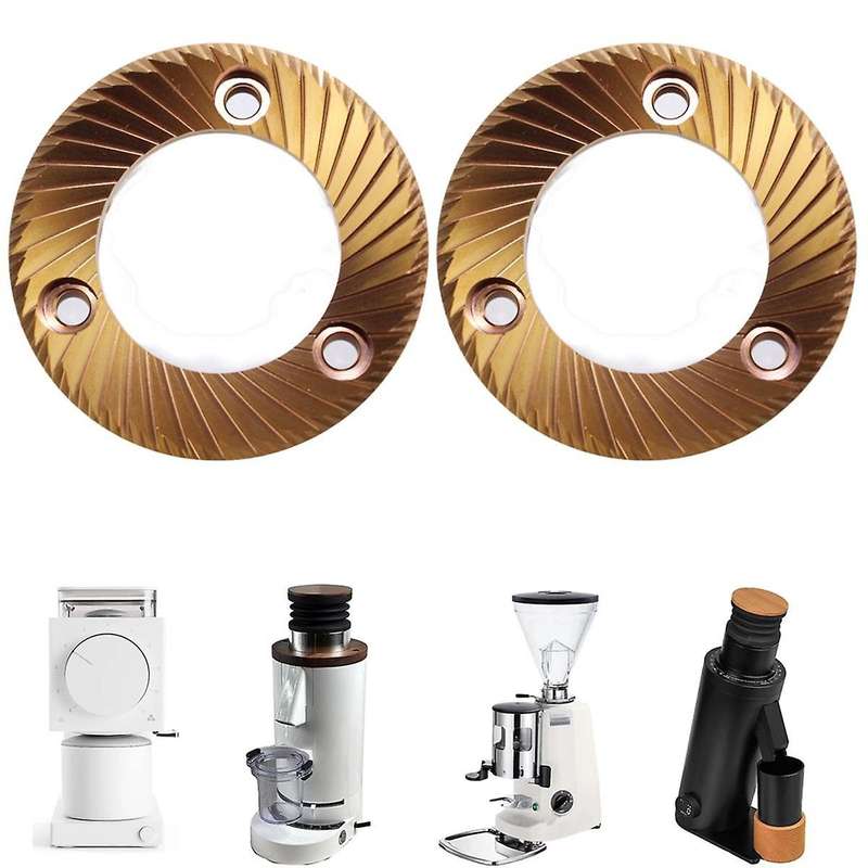 Multi-Purpose (Unimodal) Espresso Grinding 64mm Flat Burrs for Espresso and Brewing DF64, DF64P, DF6