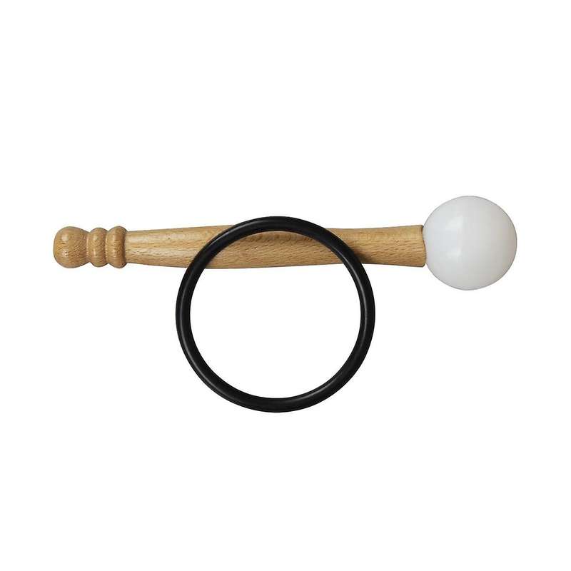 Music Bowl Knock Stick with Rubber Ring Percussion Crystal Bowl Music Bowl Singing Bowl Buddha Sound