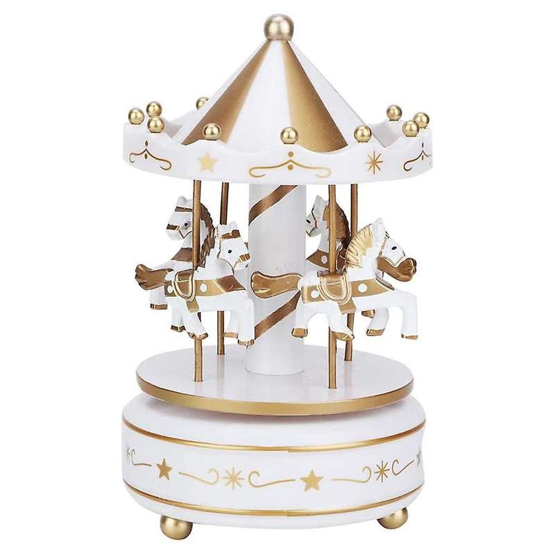 Music Box Merry Go Round Music Box Room Decorations Rotatable Wind Up Music Box Best Gifts Gift For