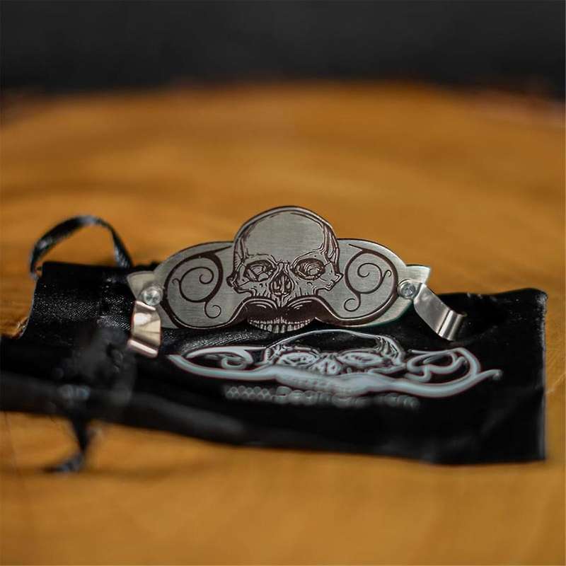 Mustache Guard Moustache Drinking Protector for Coffee Mugs Beer Teacups or Regular Cups By Death Gr