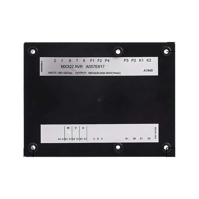 MX322 AVR Brushless Generator Voltage Plate Voltage Automatic Regulator Stabilizer Voltage Plate Ge