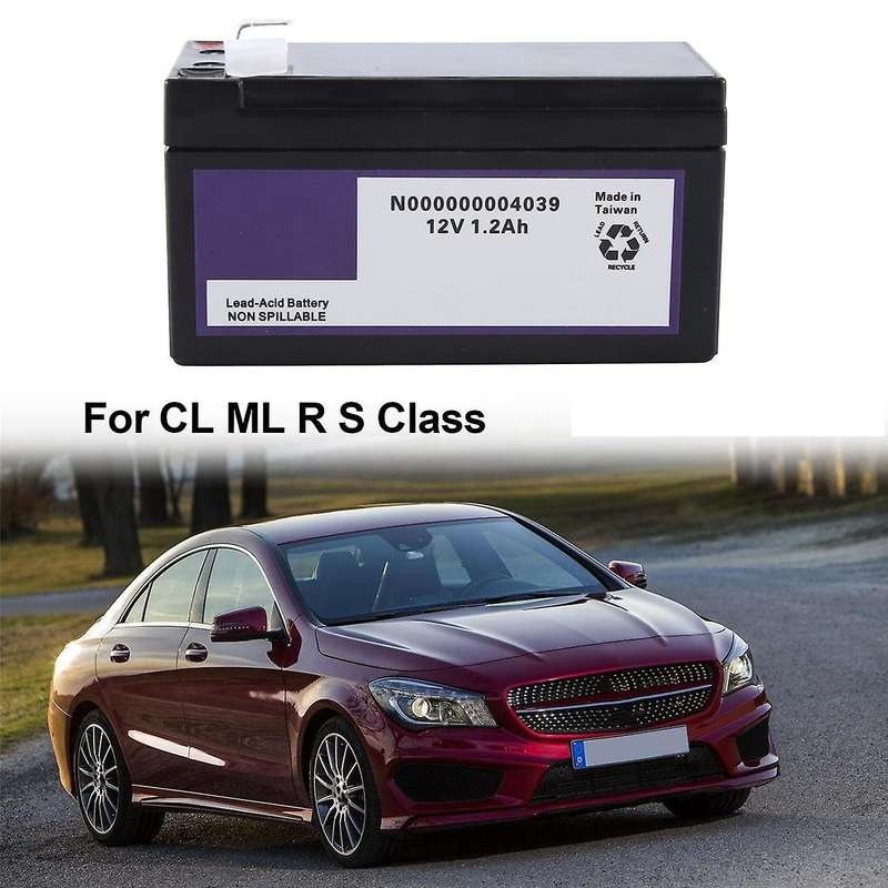 N000000004039 Car Auxiliary Battery 12v 1.2ah for Ml R S Class Backup Battery 000000004039